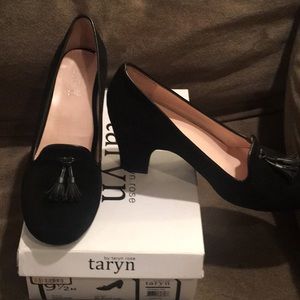 Black Suede Taryn Shoes